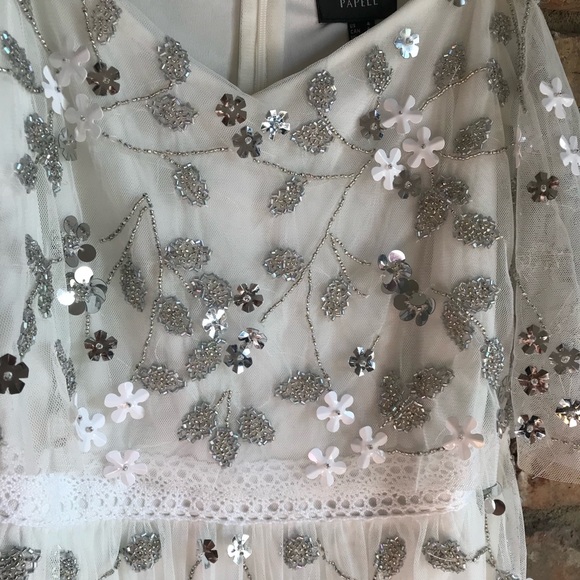 🆕NWT RARE BHLDN Faye Beaded Dress - Picture 14 of 16